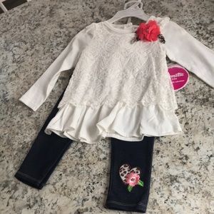 24 month old girl outfit set